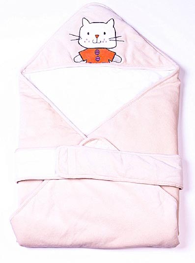 母之戀貓Bby天鵝絨yinge棉包被