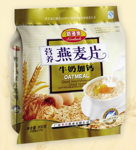 新多樂牛奶加鈣營(yíng)養(yǎng)燕麥片
