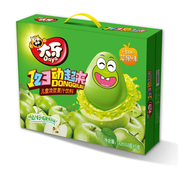 大牙青蘋果汁飲料