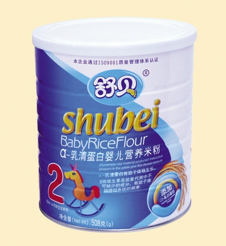 舒貝聽(tīng)裝α-乳清蛋白yinge營(yíng)養(yǎng)米粉2段