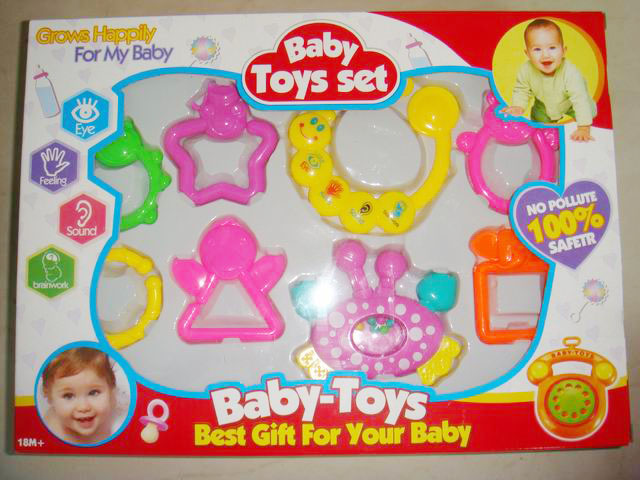 yinge禮盒搖鈴八件套