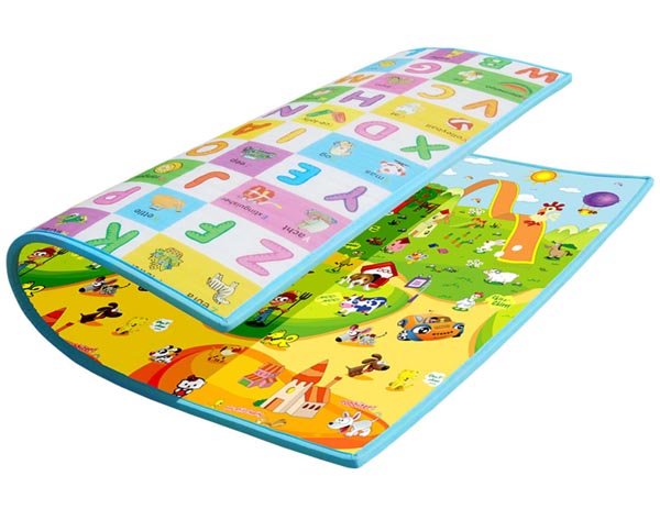 貝博氏趣智園雙面包邊超厚爬行墊