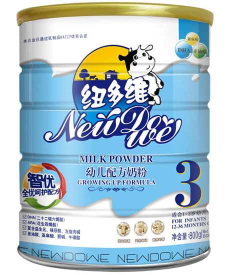 紐多維幼兒配方奶粉