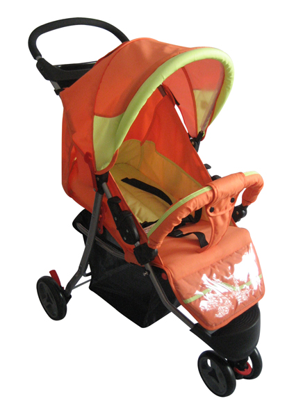 凱貝兒桔色多功能yinge車