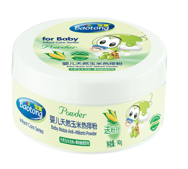 寶童·yinge天然玉米熱痱粉