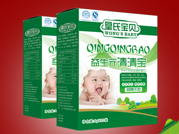 皇氏寶貝盒裝益生元腸胃樂型清清寶