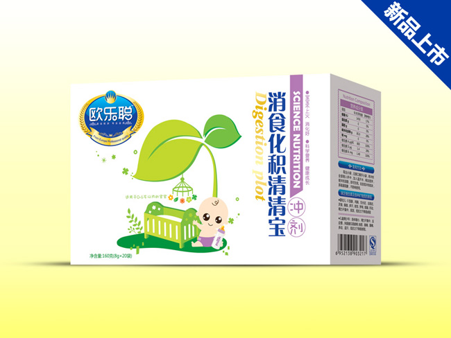 歐樂聰盒裝消食化積清清寶沖劑