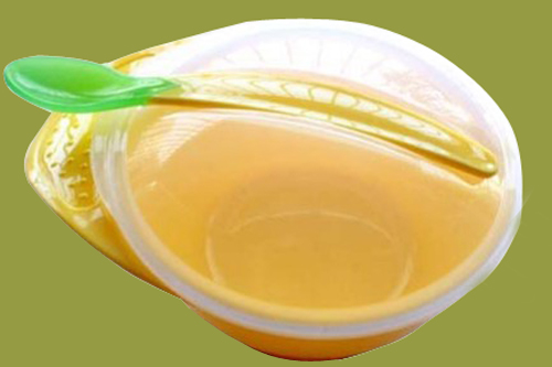 圭皎單耳yinge吸盤碗黃色