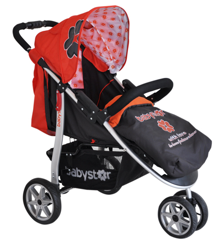 貝之星yinge推車T3020型黑色