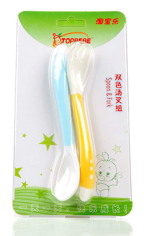 淘寶樂雙色湯叉組