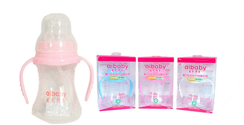 愛兒得樂210ml寬口PPSzui新材料自動(dòng)奶瓶