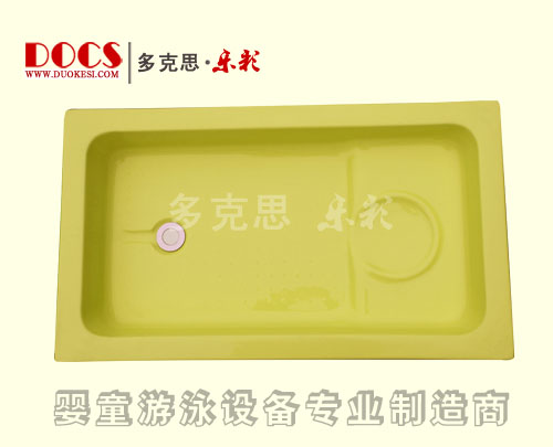 多克思樂彩單層yinge洗澡盆(平臺(tái))黃色