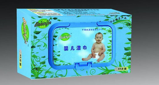 倍爾潔40片盒裝yinge濕巾