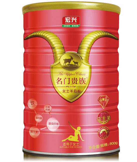 名門貴族女士營養(yǎng)配方羊奶粉800g