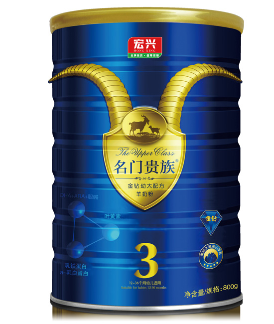 名門貴族金鉆youe配方羊奶粉(3段)800g