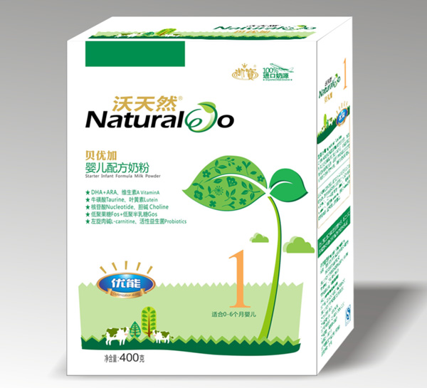 沃天然貝優(yōu)加優(yōu)能yinge奶粉(盒)