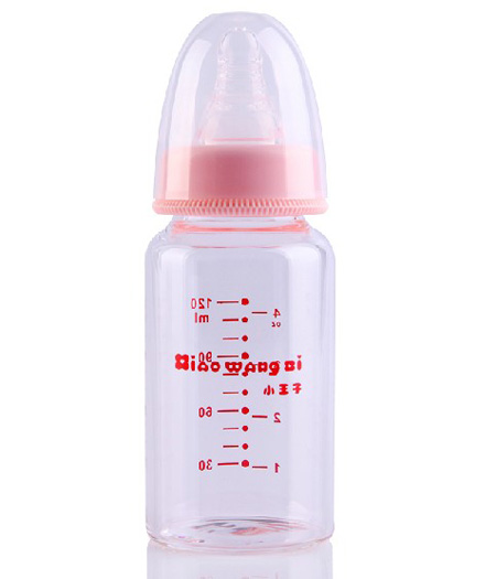 小王子玻璃標(biāo)口防爆新生兒奶瓶120ML