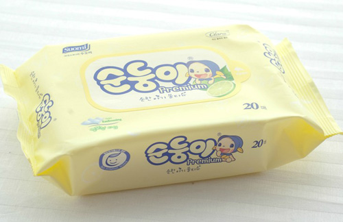 韓國進(jìn)口yinge濕巾超高級(jí)隨身便攜裝20片