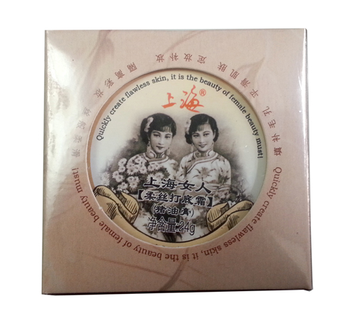 上海女人絲柔打底霜24g