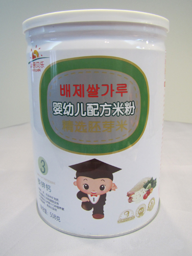 咪親貝樂(lè)鐵鋅鈣罐裝米粉3段