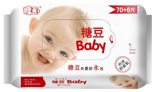 糖豆76片裝無香yinge濕巾