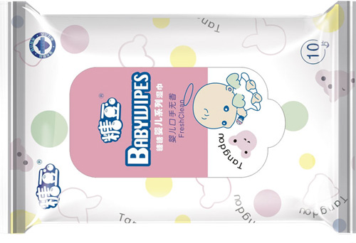 糖豆糖糖10片裝yinge手口無香濕巾