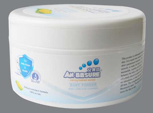 安寶舒yinge玉米爽身粉120g