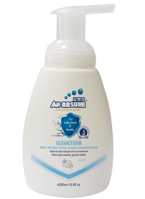 安寶舒yinge健康除菌洗手泡沫300g1
