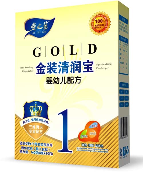 愛(ài)之藍(lán)金裝yingye配方清潤(rùn)寶