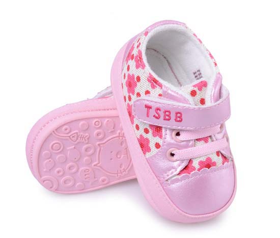 天使之?huà)胗』ú?PUyoue學(xué)步鞋粉紅