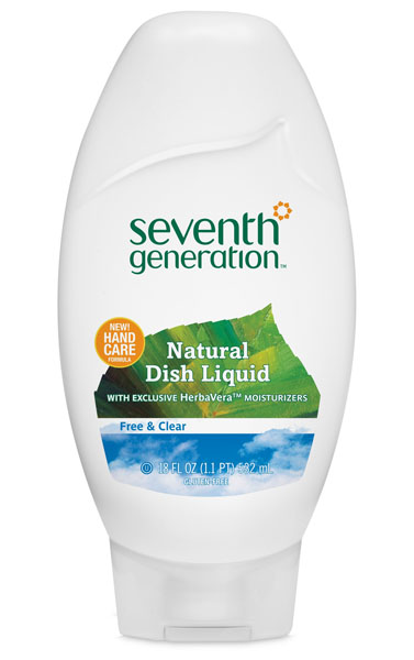 七世代護(hù)手洗碗液無色無味型
