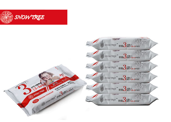 snowtree雪樹yingye濕巾3段10片裝