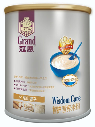 冠恩淮山蓮子智護(hù)營(yíng)養(yǎng)米粉