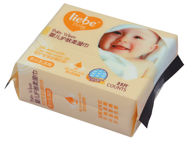 利貝yinge護膚柔濕巾25片