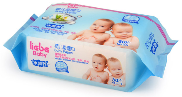 利貝yinge柔濕巾80片