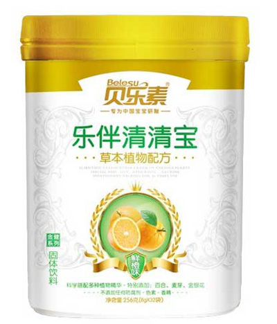 貝樂素樂伴清清寶鮮橙味