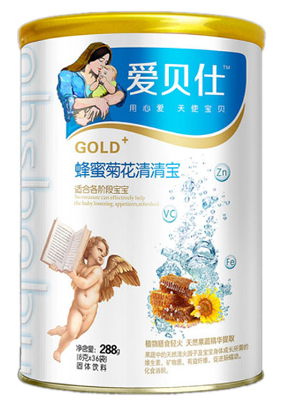 愛(ài)貝仕蜂蜜菊花清清寶