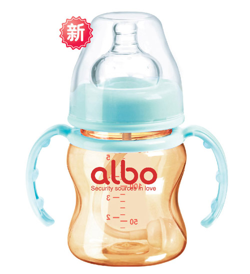 愛樂寶PPSU寬口自動奶瓶藍色150ml