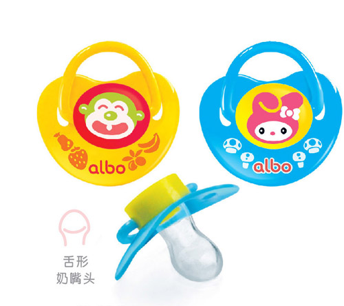 愛(ài)樂(lè)寶安撫奶嘴(心形)