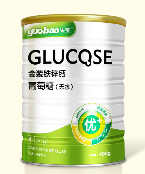 果寶金裝鐵鋅鈣葡萄糖罐裝