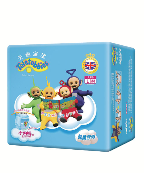 天線寶寶棉柔-小內(nèi)褲型紙尿褲-XL-20