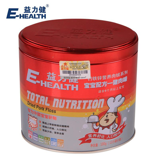 益力健yinge童寶寶豬肉松100g