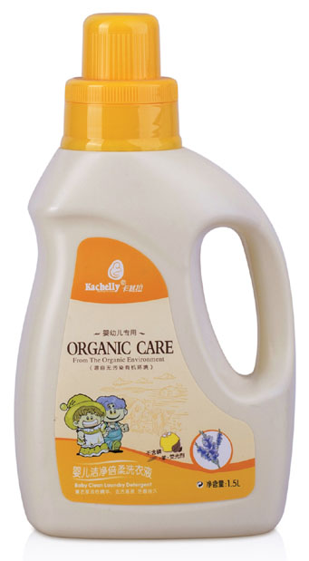 卡其拉yinge潔凈倍柔洗衣液1.5L