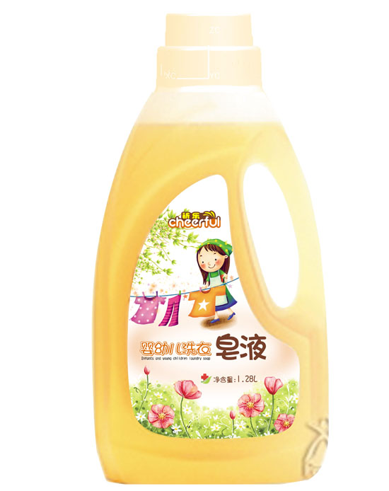 祈樂yingye洗衣皂液瓶裝