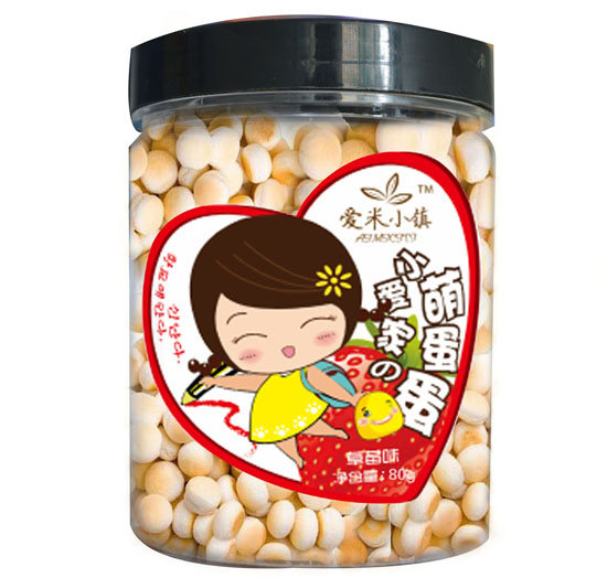愛(ài)米小鎮(zhèn)yinge萌蛋蛋草莓味