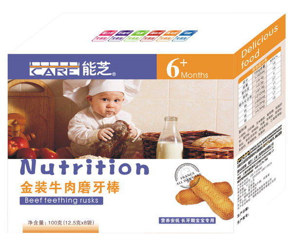 能芝金裝牛肉磨牙棒