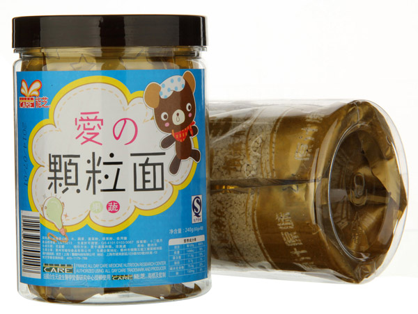 能芝果蔬顆粒面