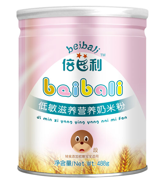 倍芭利低敏滋養(yǎng)營(yíng)養(yǎng)奶米粉罐裝