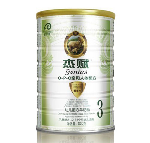 杰賦youe配方羊奶粉白金鉆3段800g