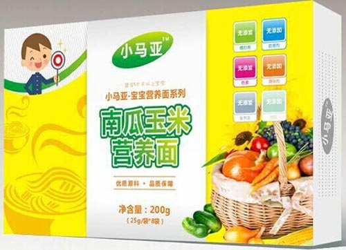 小馬亞南瓜玉米營養(yǎng)面